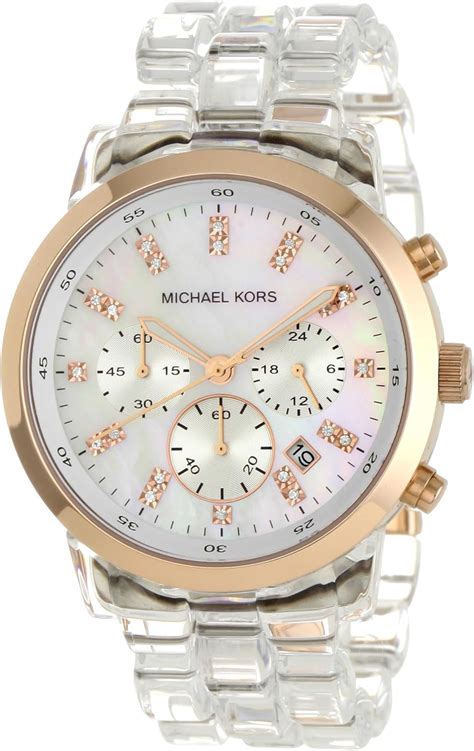 michael kors women's watch clear band|Michael Kors smart watch bands.